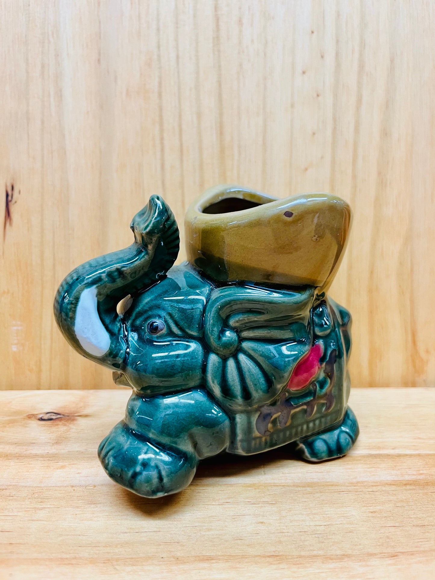 Elephant Vase For Lucky Bamboo