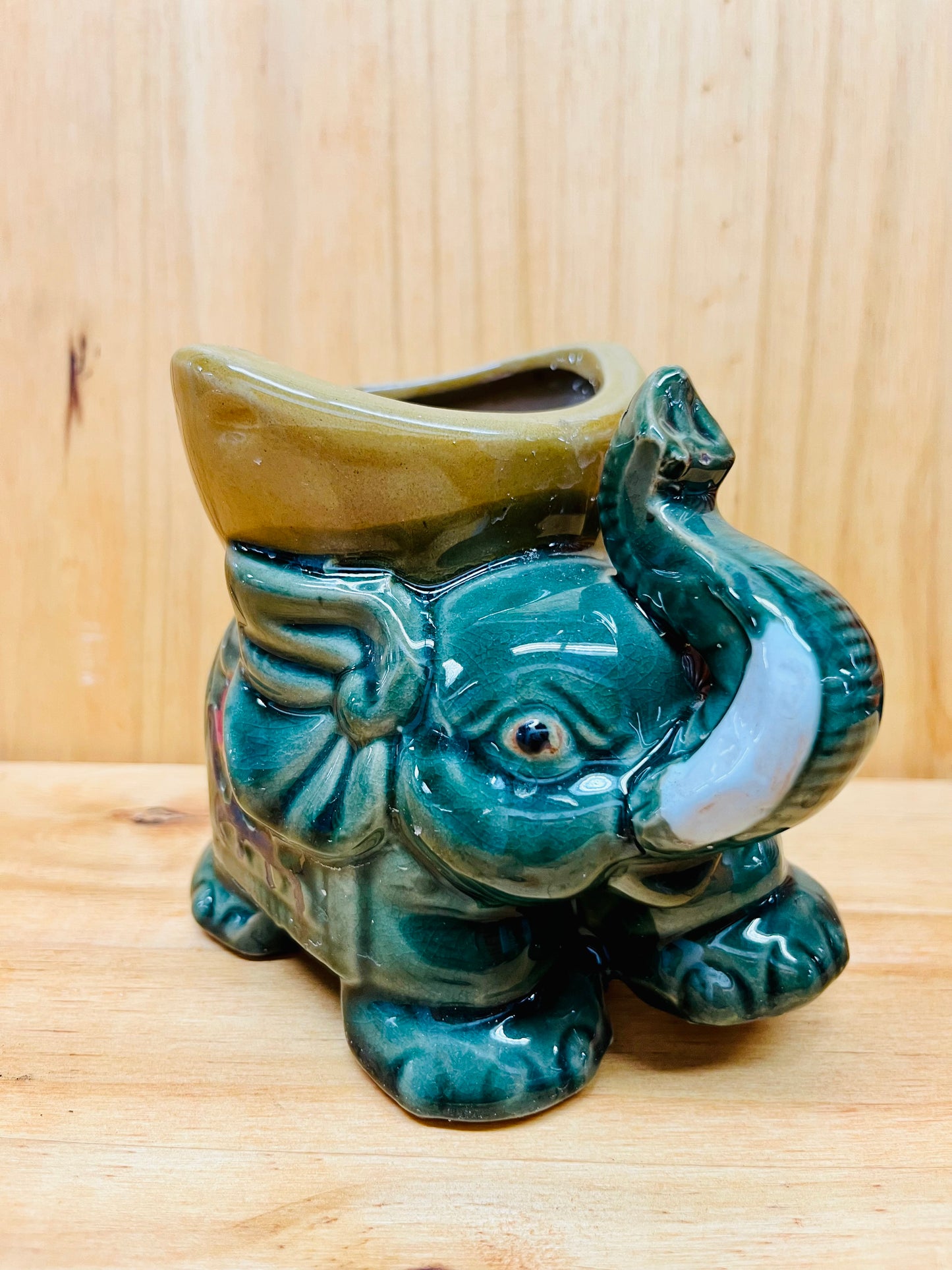 Elephant Vase For Lucky Bamboo