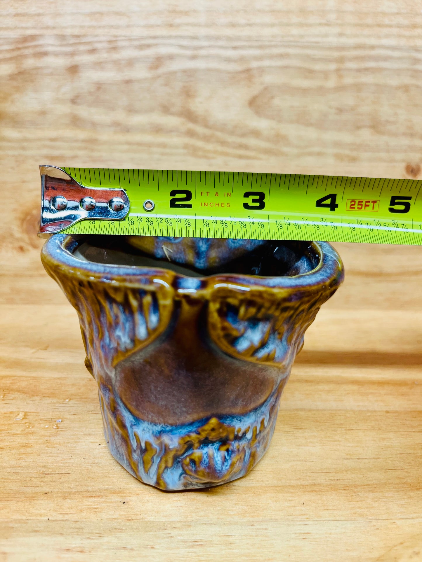 Wood Design Vase For Lucky Bamboo