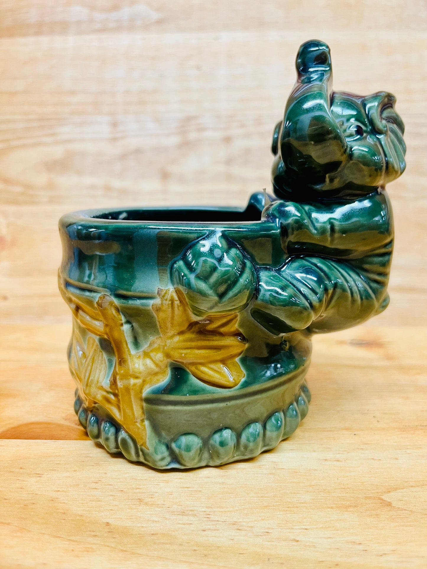 Happy Elephant Vase For Lucky Bamboo
