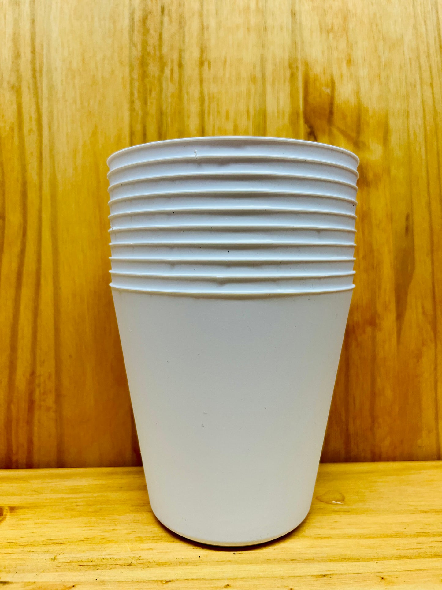 White Cover Pots 10 Pack - Fits 4” Potted Plants