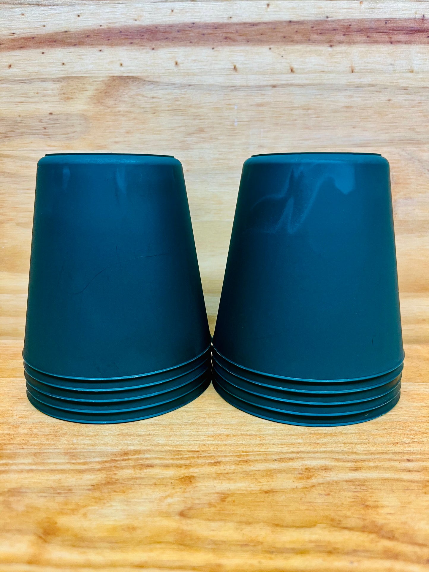 Green Cover Pots 10 Pack - Fits 4” Potted Plants
