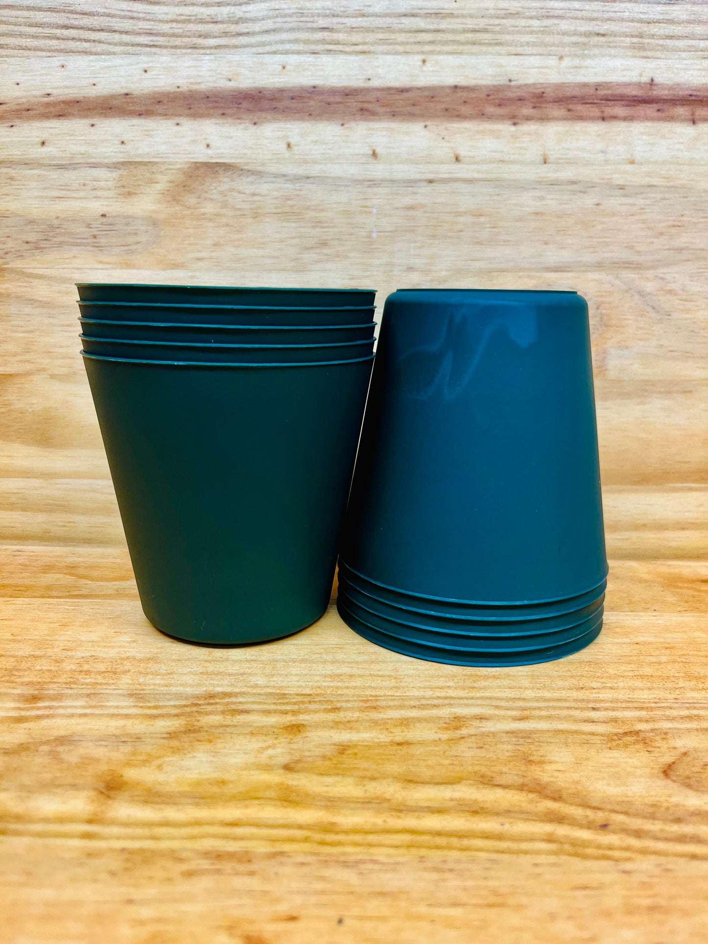 Green Cover Pots 10 Pack - Fits 4” Potted Plants