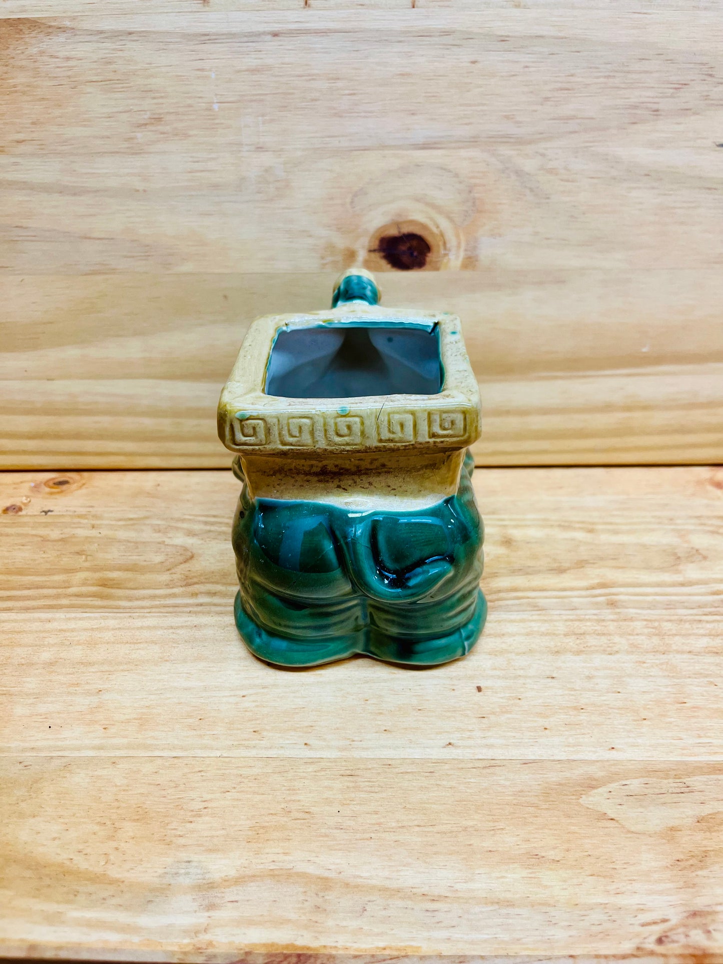 Standing Elephant Vase For Lucky Bamboo