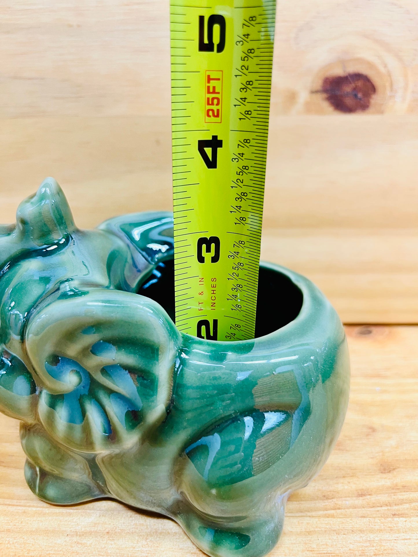 Three Cute Elephant Vases For Lucky Bamboo