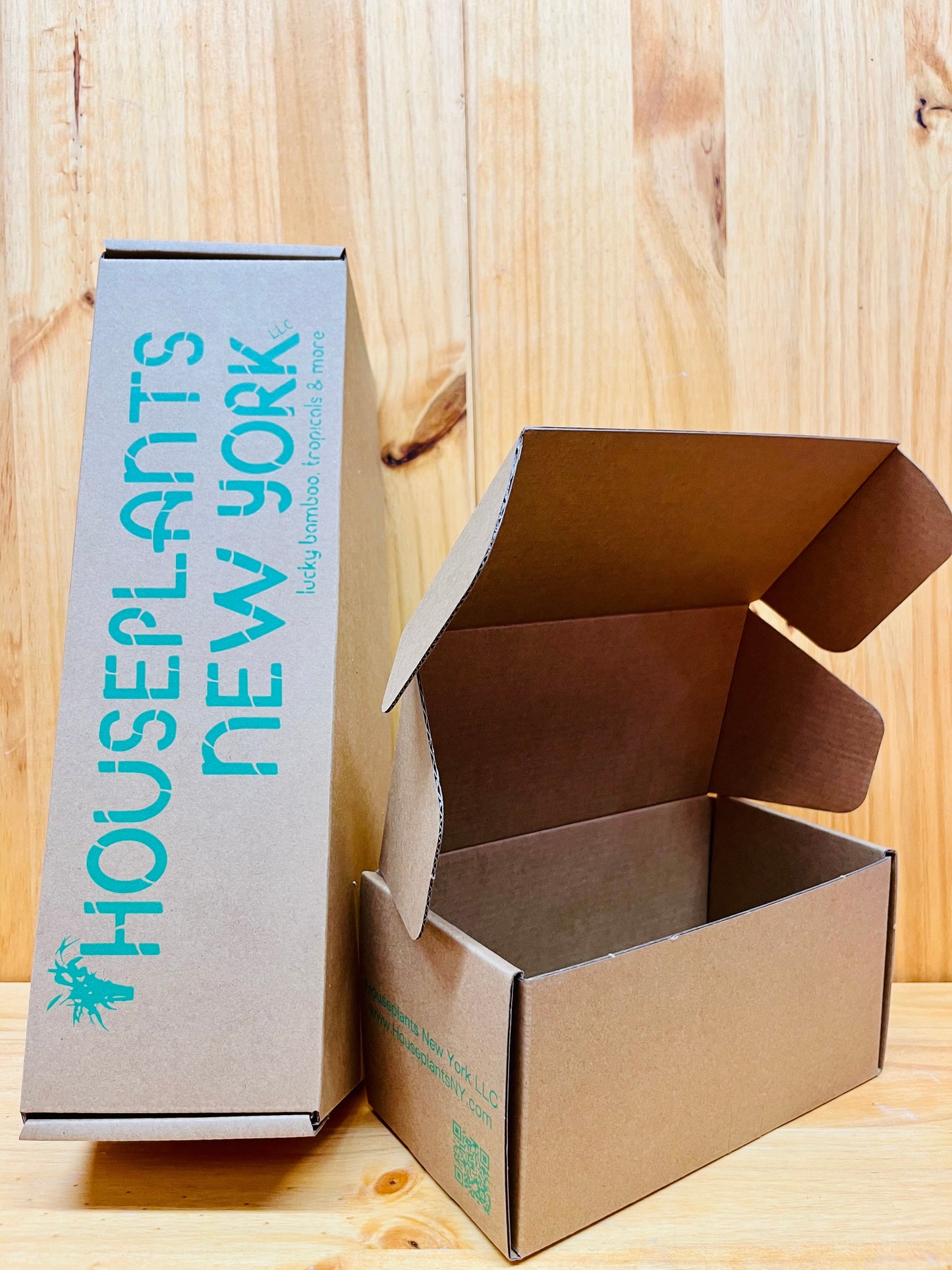 Custom Houseplants New York Shipping Box